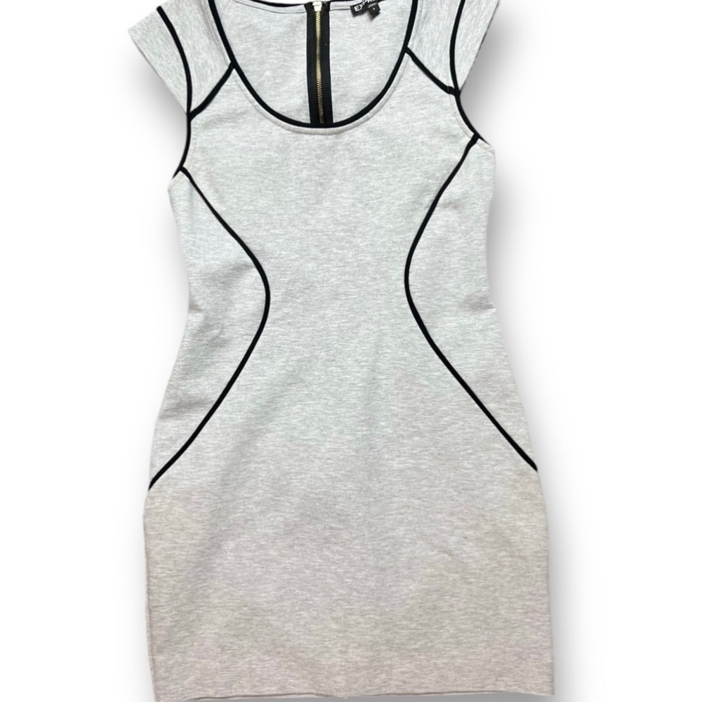 Express light gray Mini Bodycon Dress, sz.6